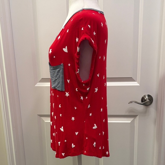 NOBO Red Heart Sleeveless Women's Top XL - Picture 6 of 14